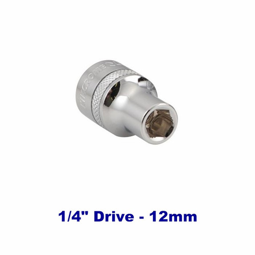 Kincrome K25010 - LOK-ON Socket 12mm 1/4" Drive